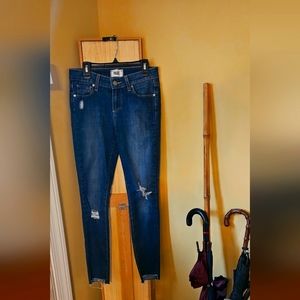 PAIGE WOMENS VERDUGO ULTRA SKINNY JEANS